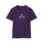 Family T-Shirt | Personalised Script Tee | Custom Last Name Gift