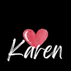 Personalised Heart Tote Bag | Add Any Name | Cute Custom Gift - Alley Crafters
