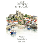 Personalised Our Favourite Walk Mug | Watercolour Keepsake Gift