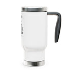 Mountain Camping Travel Mug – “I Climbed the Hill…Where’s My Coffee?” Personalized 14oz Stainless Steel Tumbler