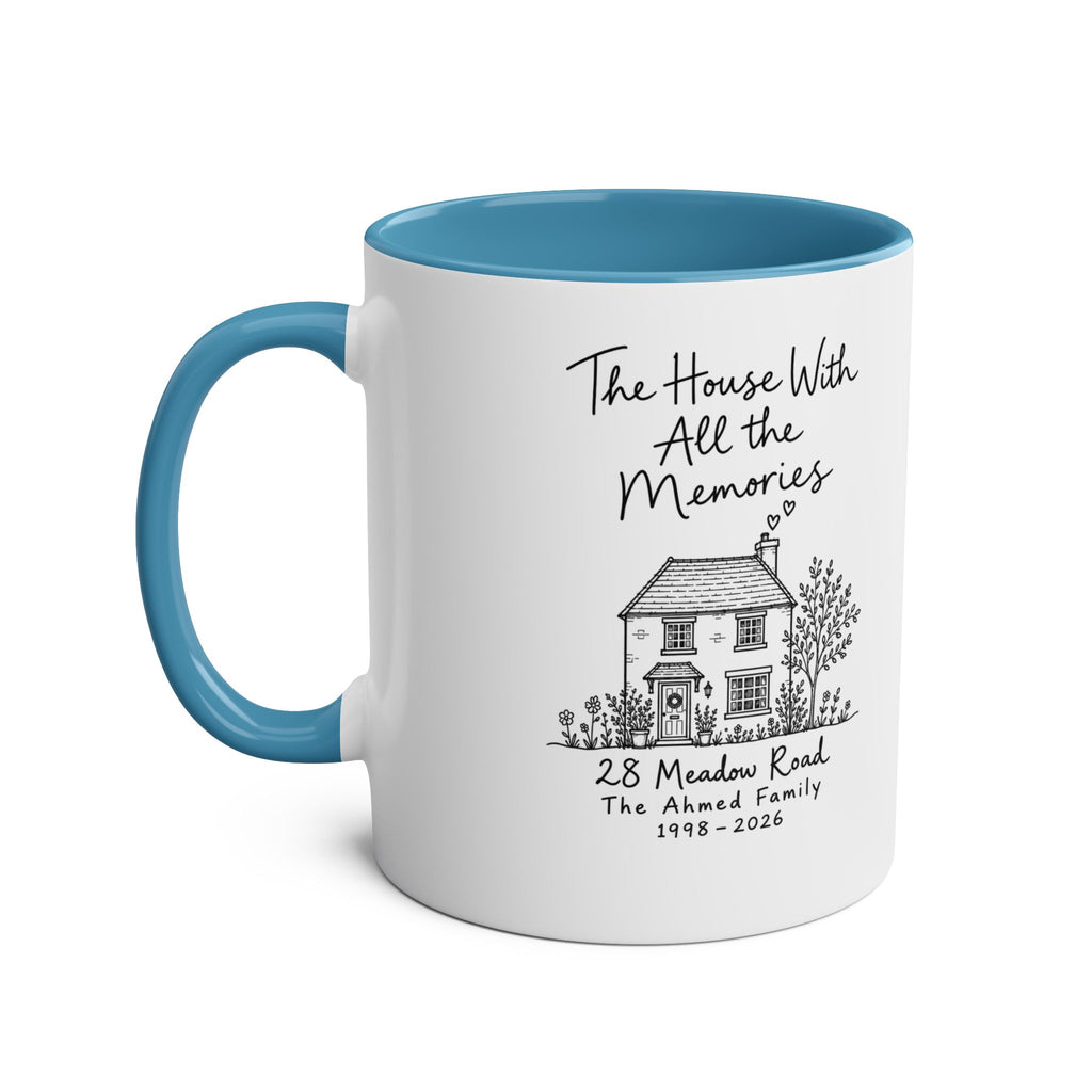 Personalised Family Home Mug – The House with All the Memories - #AlleyCrafters