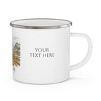 Personalised Glencoe Enamel Camping Mug, 12oz