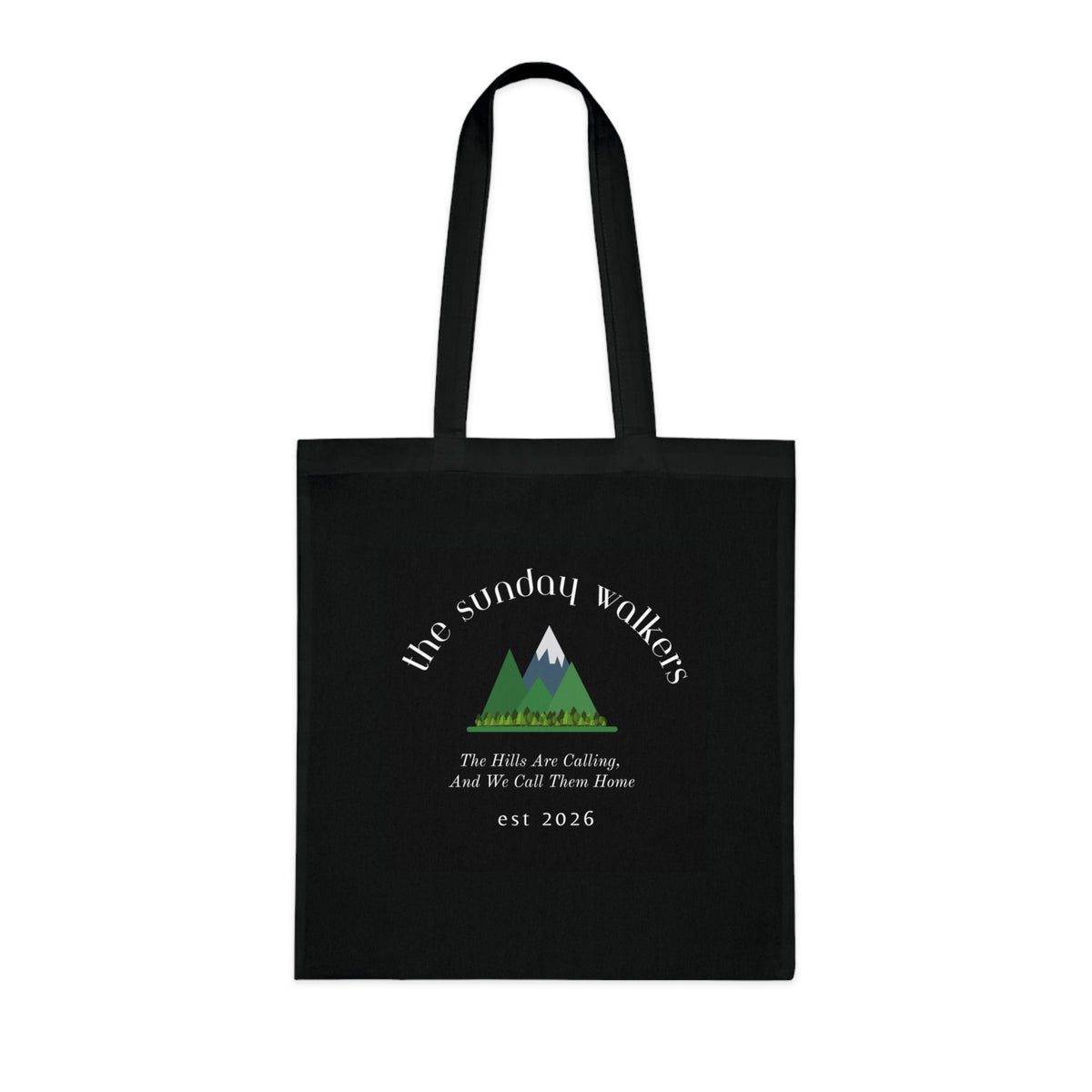Walking Tote Bag – The Sunday Walkers - #AlleyCrafters