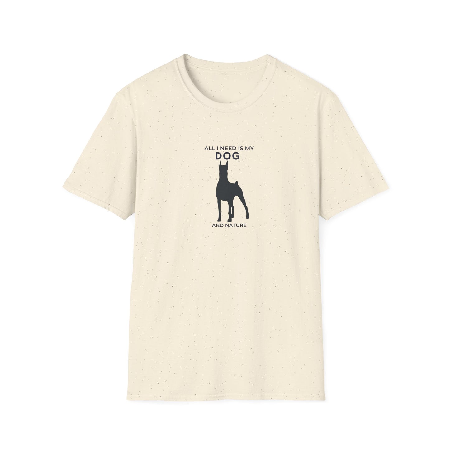 Personalised Dog Lover T-Shirt — "All I Need Is My Dog and..." Custom Gift
