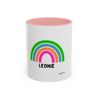 Personalised Rainbow Mug