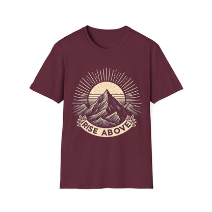Outdoor T-Shirt - Rise Above Design