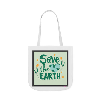Save the Earth Design Tote Bag