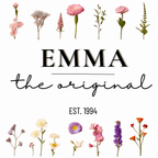 Personalised Floral Tote Bag — Custom Name & Year Garden Tote Gift