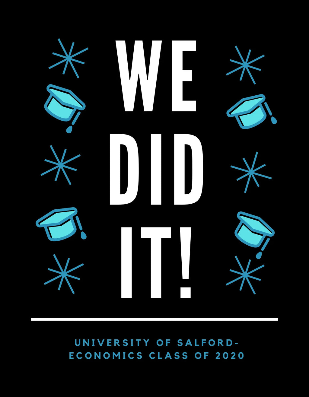 We Did It! Graduation Canvas Tote Bag - Alley Crafters