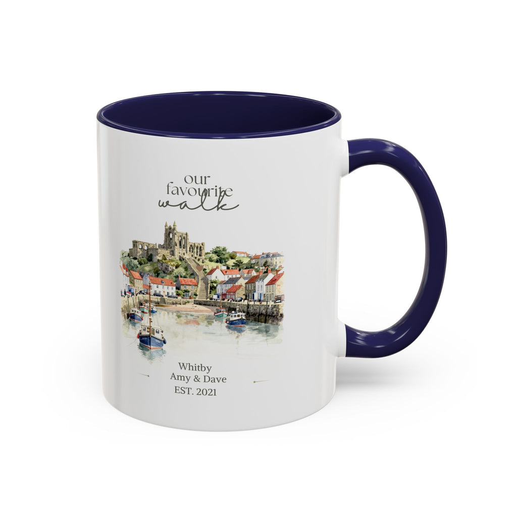 Personalised Our Favourite Walk Mug | Watercolour Keepsake Gift