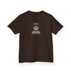 Kids' Adventure T-Shirt — Compass Design "Good Views, Bad Directions"