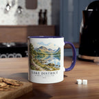 Personalised Lake District Mug – Two-Tone Ceramic, 11oz