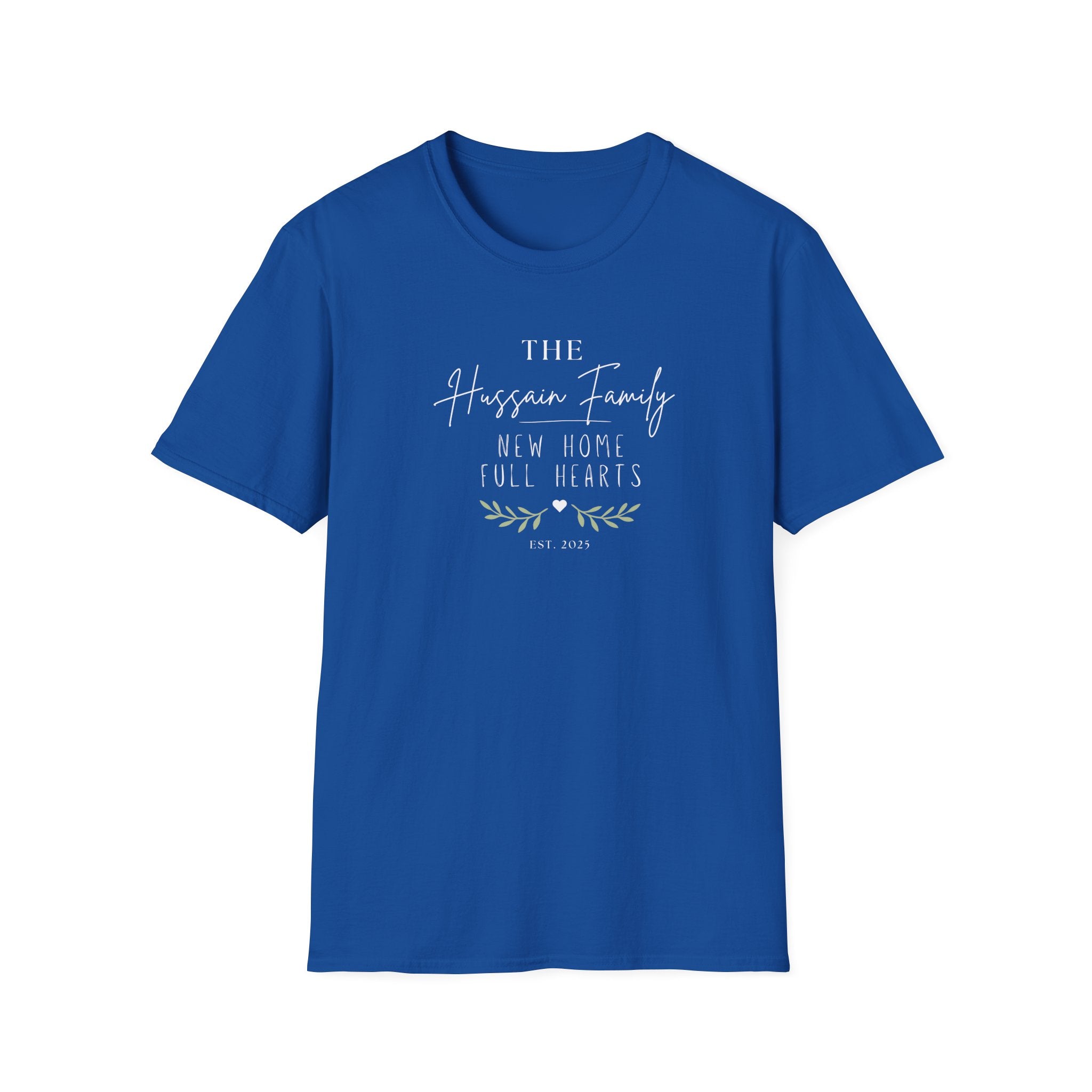 Personalised 'The [Name] Family' New Home T-Shirt | Housewarming Gift