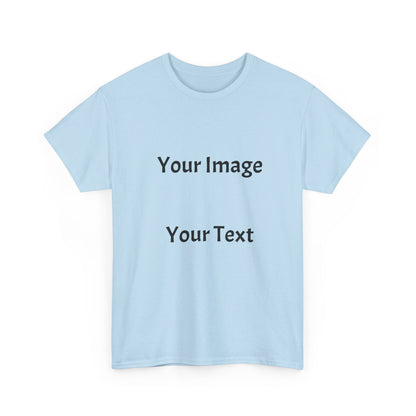 Custom Image and Text Unisex T-Shirt