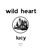 Wild Heart Personalised T-Shirt | Nature Tee with Custom Name