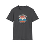 Save Our Seas T-Shirt | Retro Sunset Ocean Conservation Tee UK - AlleyCrafters