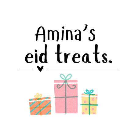 Personalised Eid Treats Tote Bag | Custom Name Cotton Gift Bag for Kids | Ramadan & Eid Celebration