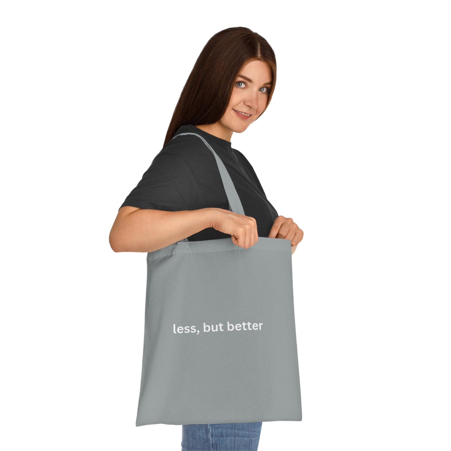 Grounded Cotton Tote Bag – Personalised Minimalist Eco-Friendly Shopper