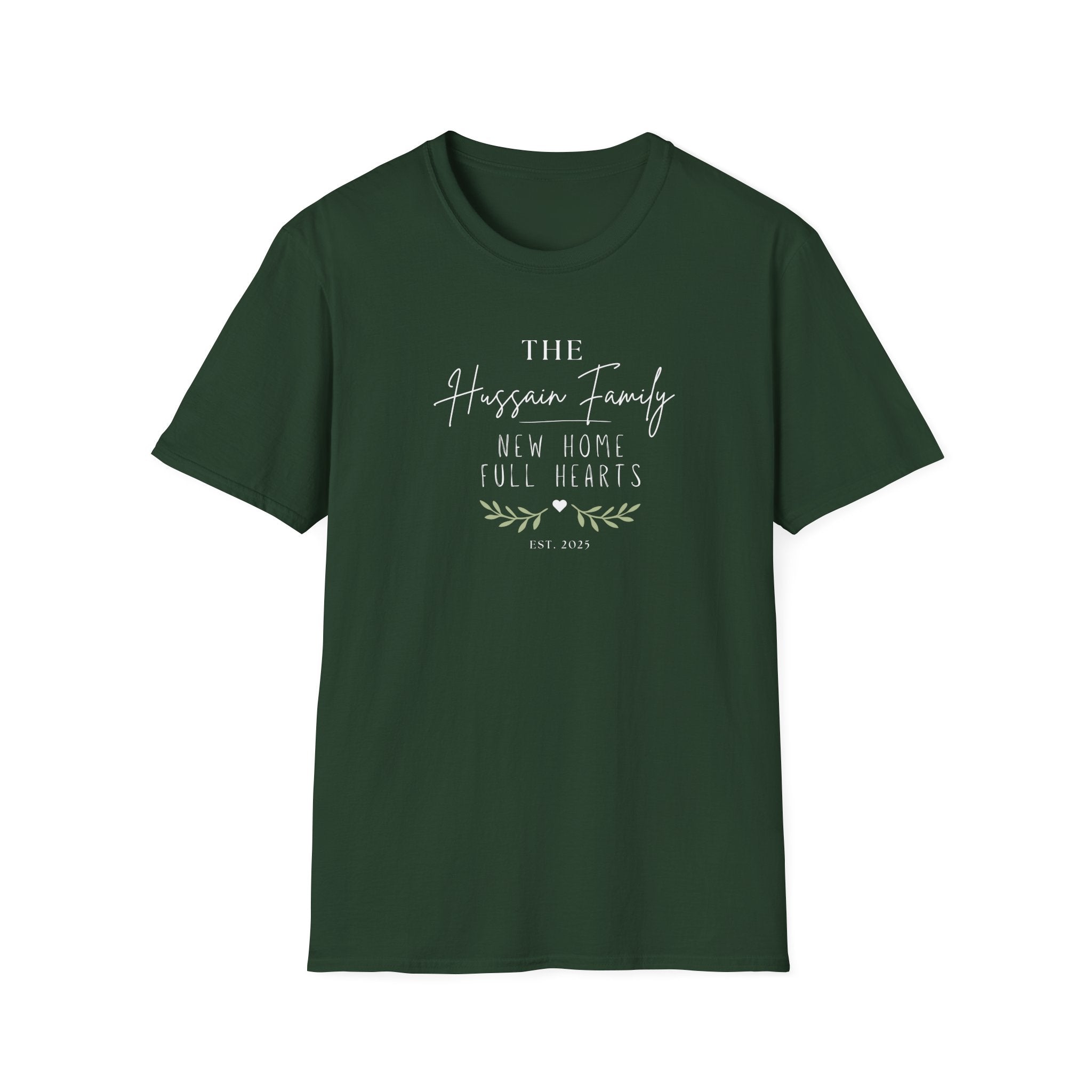 Personalised 'The [Name] Family' New Home T-Shirt | Housewarming Gift