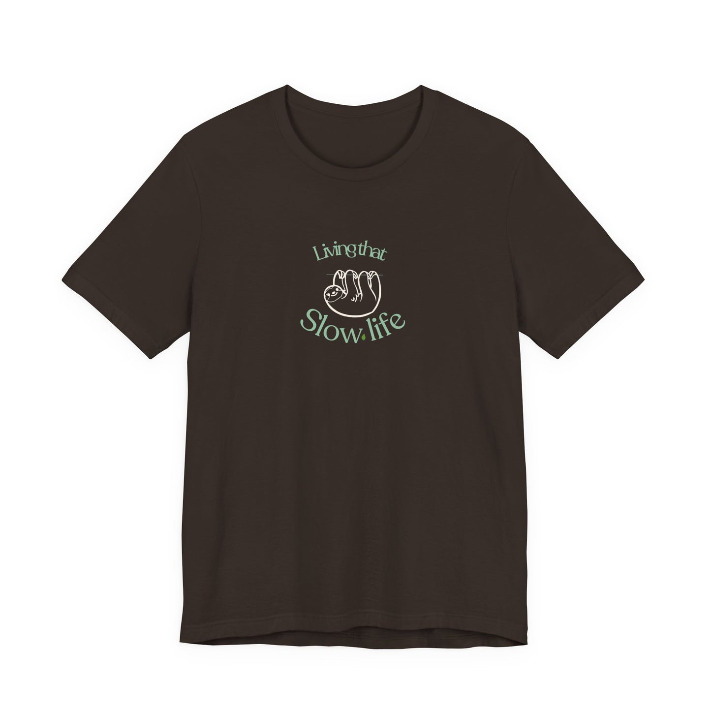 Living That Life T-Shirt | Slow Life, Plant Life & Cat Life Graphic Tee