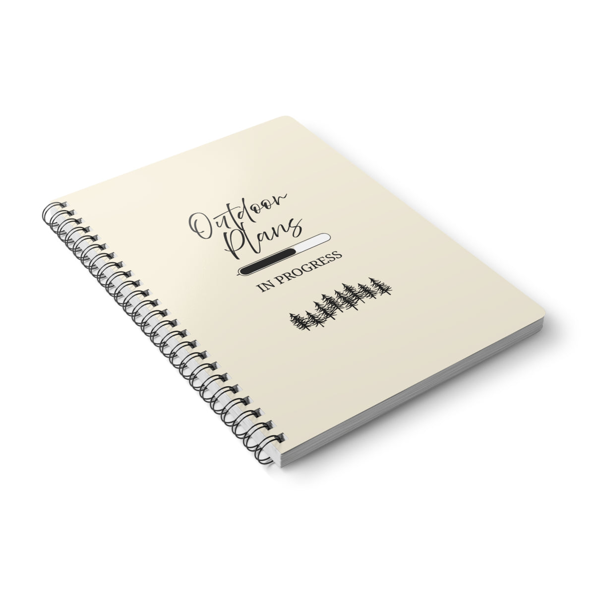 Outdoor Plans A5 Notebook – In Progress - #AlleyCrafters