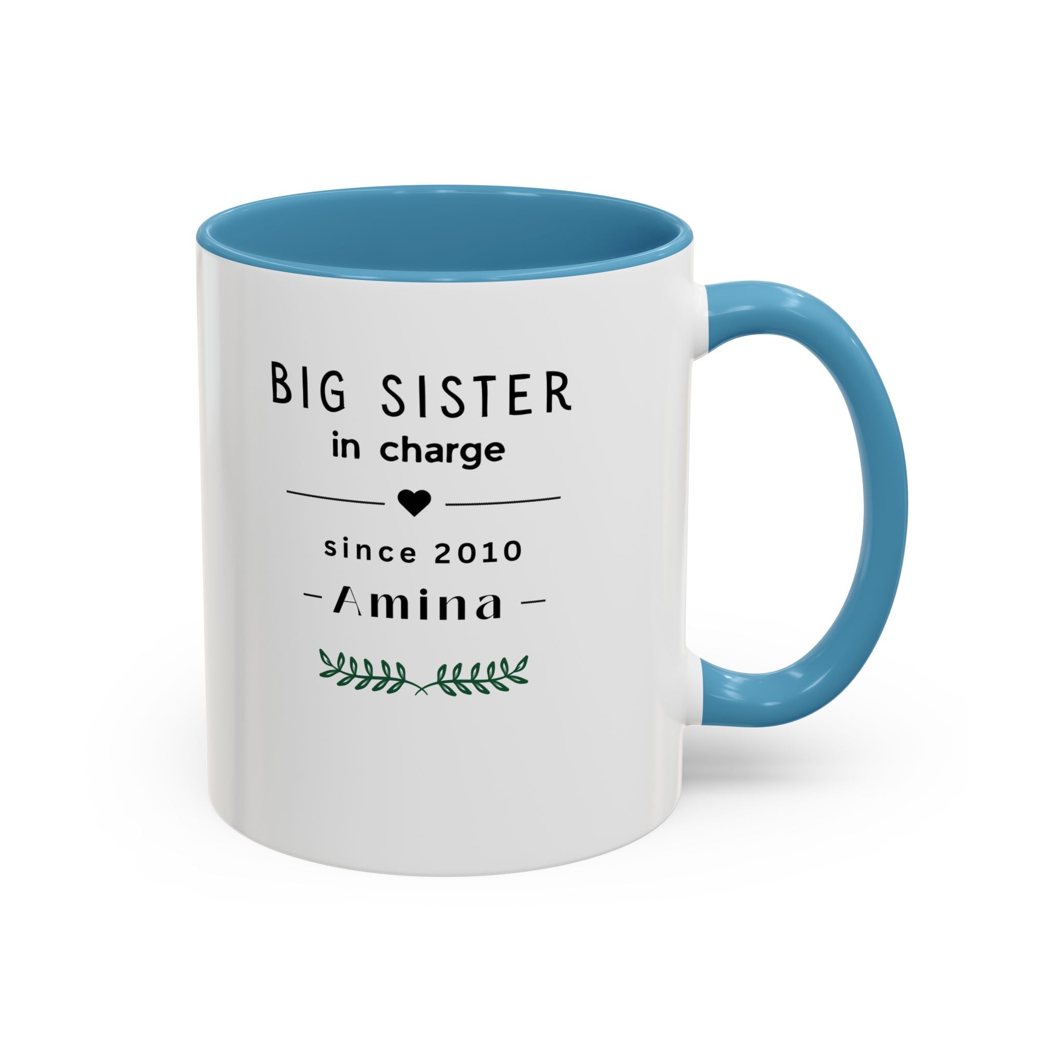 Personalised Sister Mug | Big Sister, Middle Sister or Little Sister | Custom Name Gift