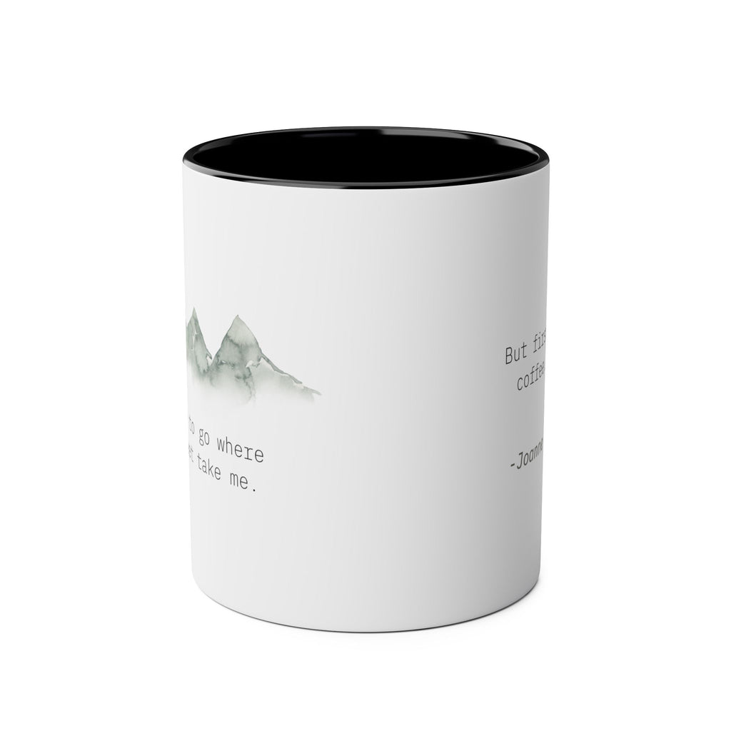 Mountain Hiking Mug – Ready to Go Where My Feet Take Me - #AlleyCrafters