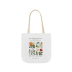 Personalised Sisters Tote Bag — Botanical Family Name, Sisters Names & Birth Months