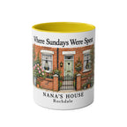 Personalised Family House Mug – Where Sundays Were Spent - #AlleyCrafters