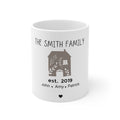 Personalised Family Mug | The _____ Family Est. Year | Custom Names Gift