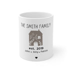 Personalised Family Mug | The _____ Family Est. Year | Custom Names Gift