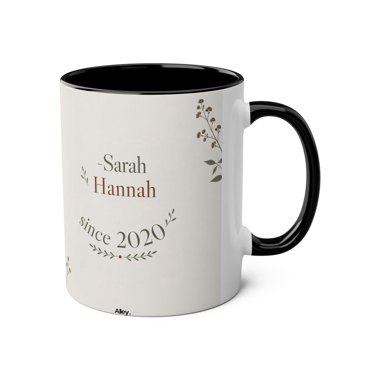 Personalised Friendship Mug – Friends for Life, Forever Friends - #AlleyCrafters