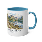 Personalised Lake District Mug – Two-Tone Ceramic, 11oz