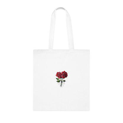 Personalised Name/Year Skull Floral Cotton Tote Bag