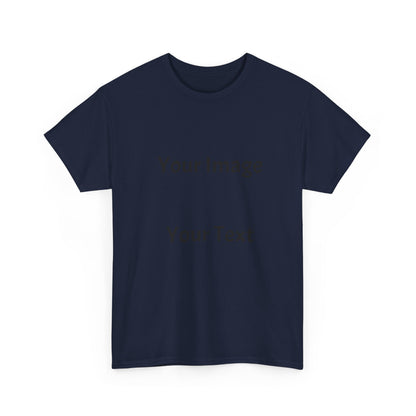 Custom Image and Text Unisex T-Shirt