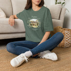 Cottage T-Shirt | The Place We Call Home | Vintage Floral Design