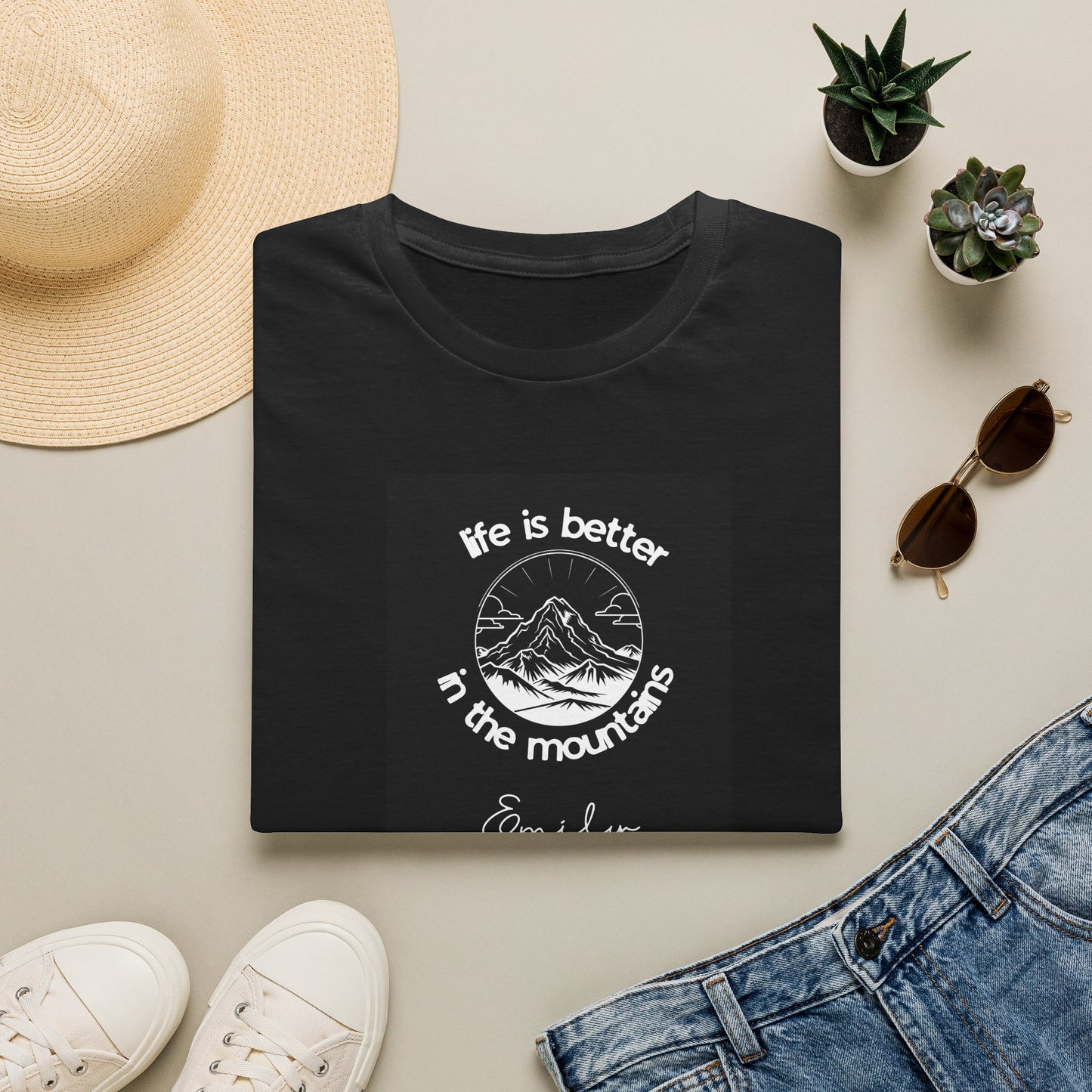 Mountain Adventure T‑Shirt — "Life Is Better in the Mountains" Scenic Tee