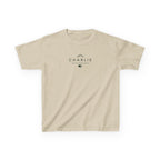 Personalised Adventure Kids Tee — Mountain Logo Children's Shirt