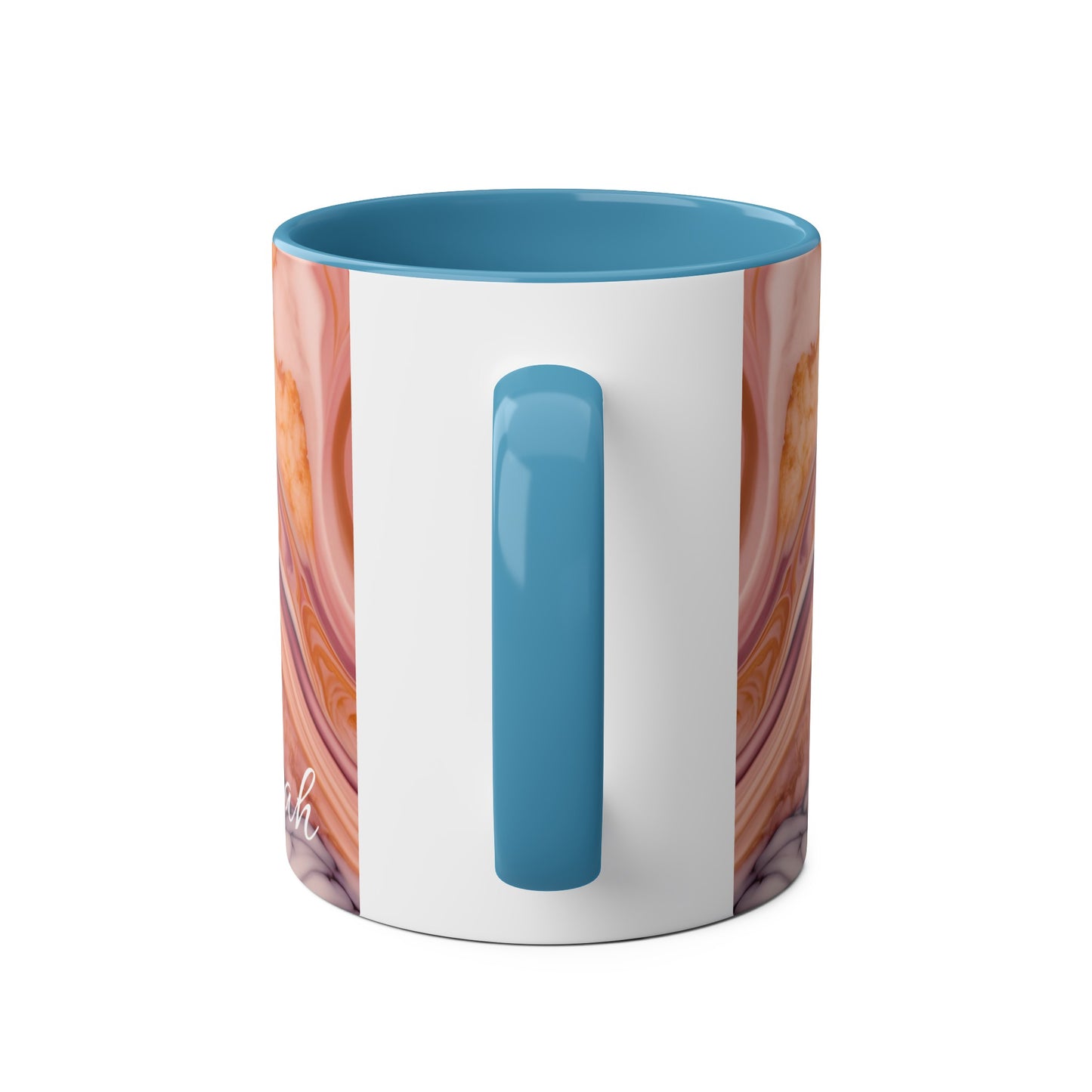 Personalised Marble ink Mugs, 11oz