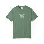 Green T-shirt: 'I GOT THIS FROM MY KIDS' print