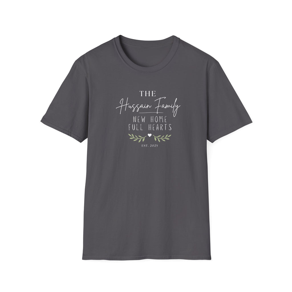 Personalised 'The [Name] Family' New Home T-Shirt | Housewarming Gift