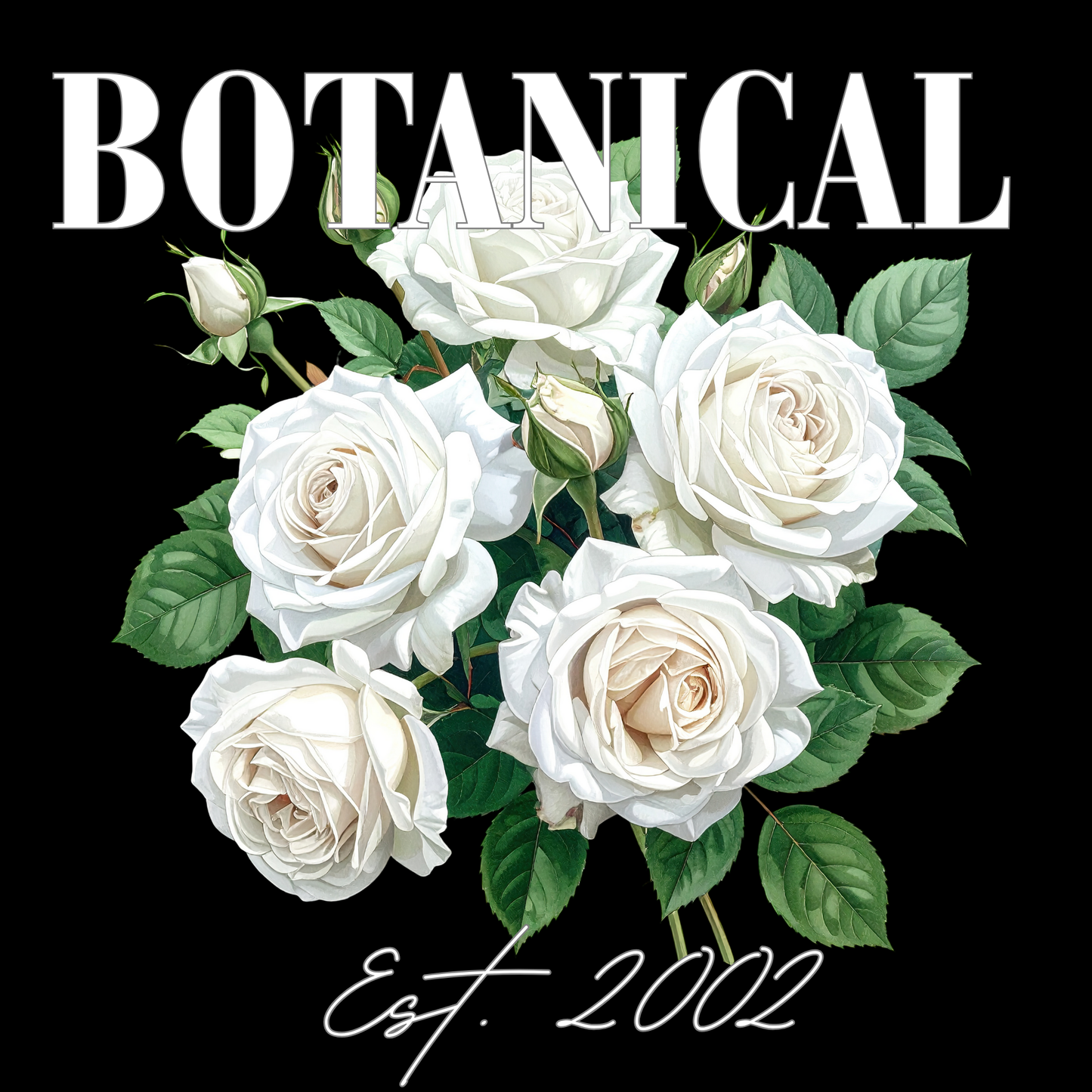 Personalised Floral Tote Bag | Custom Name, Text & Date | Choose Rose Colours | Eco Gift