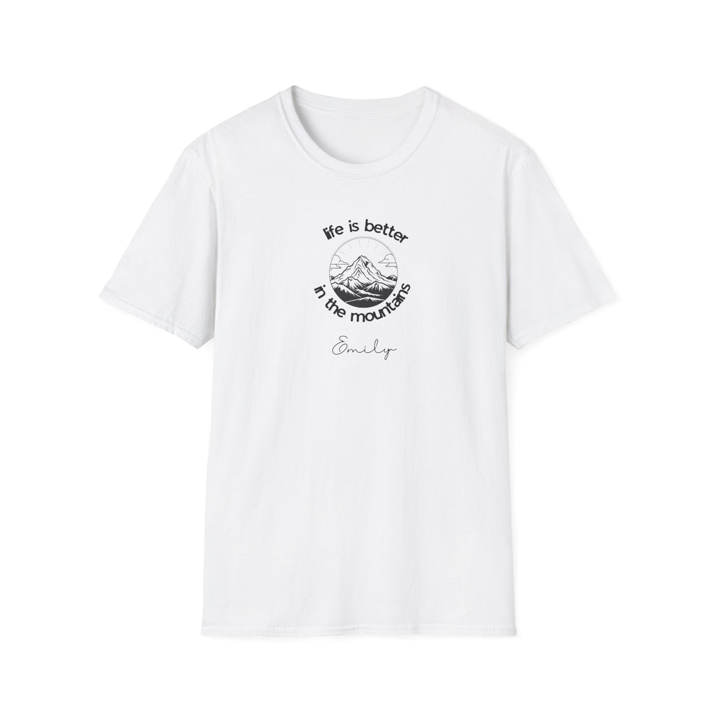 Mountain Adventure T-Shirt | Life Is Better in the Mountains Scenic Tee