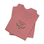 Personalised Name T-Shirt with Est Year | Custom Floral Monogram Tee
