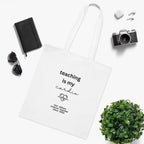 Teaching Is My Cardio — Personalised Teacher Tote Bag