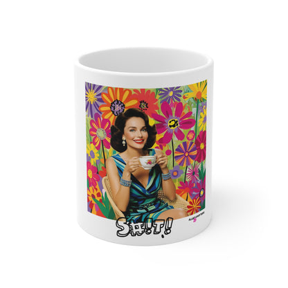 Vintage Floral Coffee Mug