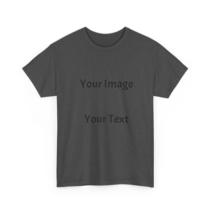 Custom Image and Text Unisex T-Shirt