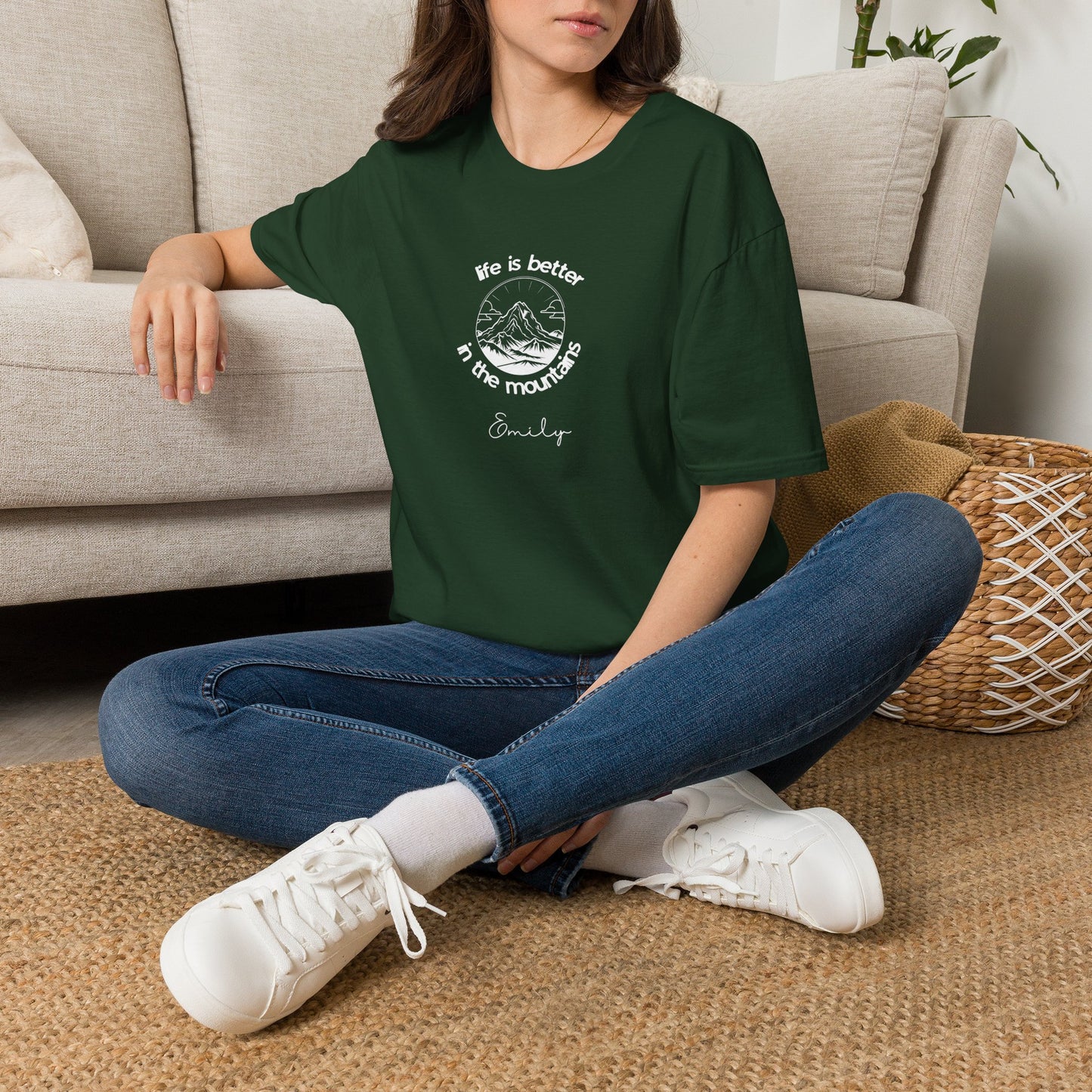 Mountain Adventure T‑Shirt — "Life Is Better in the Mountains" Scenic Tee
