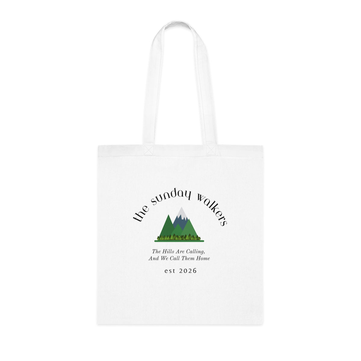 Walking Tote Bag – The Sunday Walkers - #AlleyCrafters