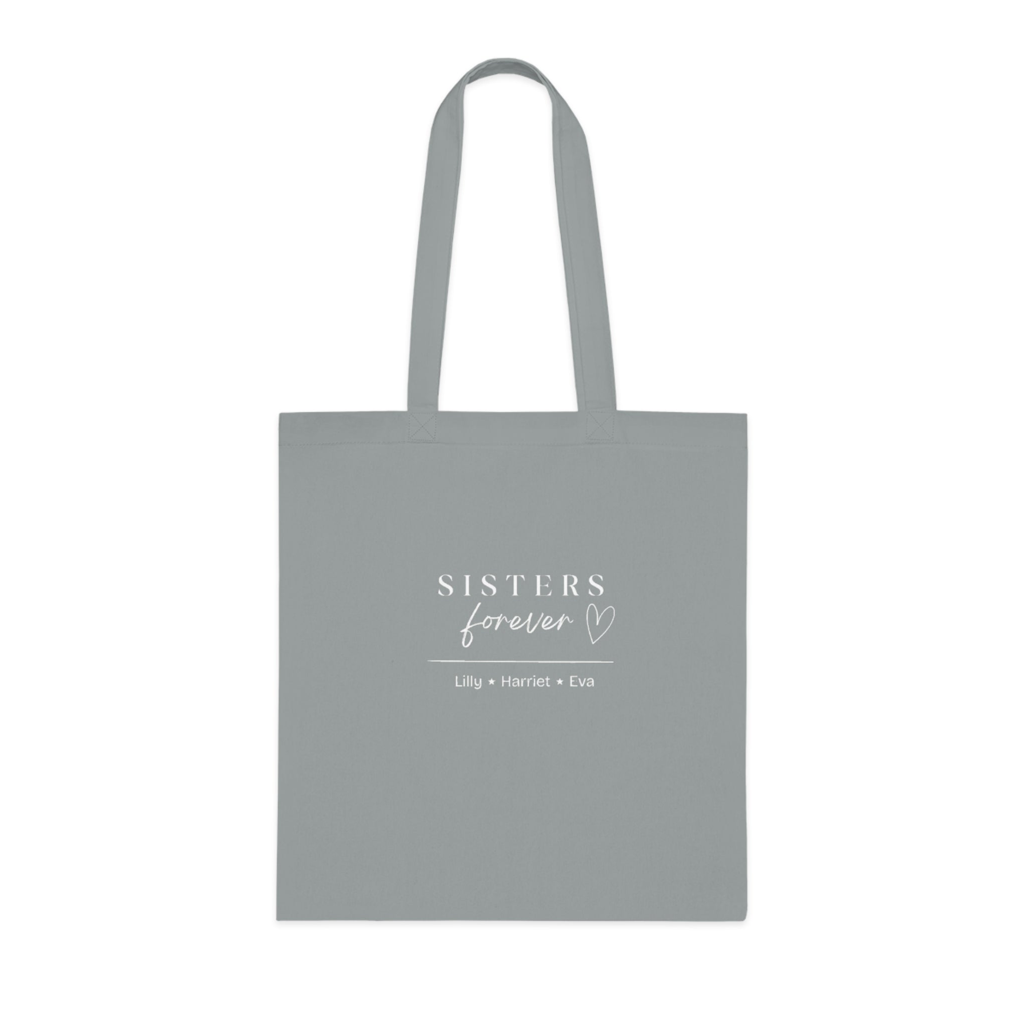 Personalised Sisters Forever Tote Bag | Sister Gift Cotton Tote